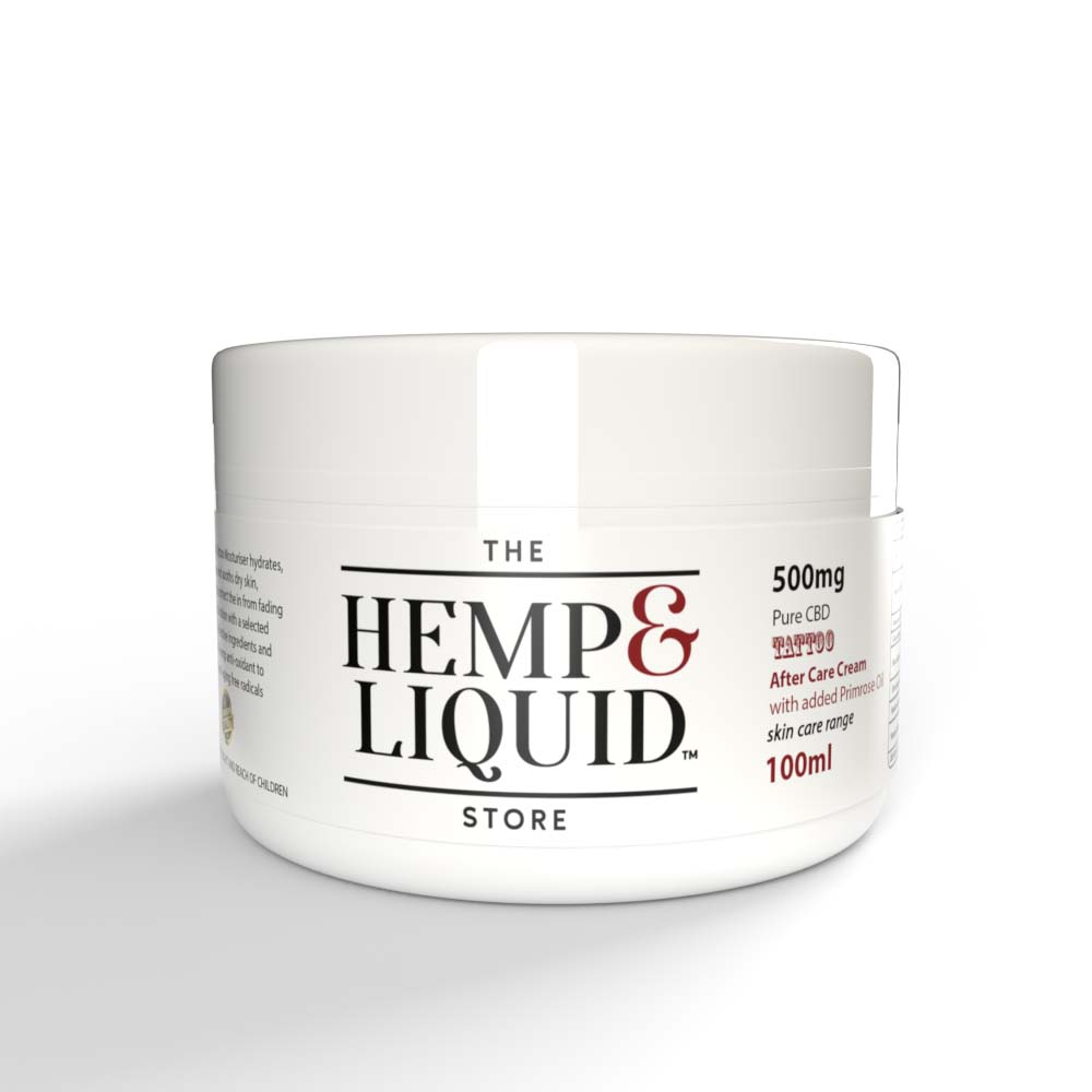 Hemp & Liquid Tattoo After Care Cream